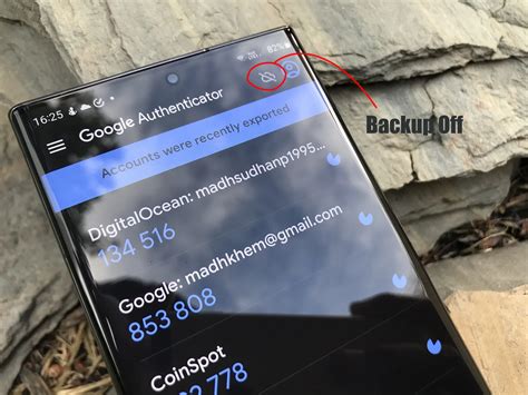 google authenticator backup|Four ways to backup your Google Authenticator